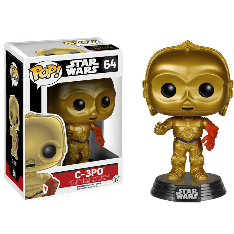 Star Wars Pop! Vinyl Bobblehead C-3PO [Episode VII: The Force Awakens] - Fugitive Toys