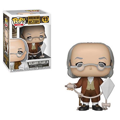 American History Pop! Vinyl Figure Benjamin Franklin [13] - Fugitive Toys