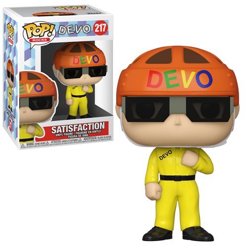 Rocks Pop! Vinyl Figure Devo Satisfaction (Yellow Suit) [217] - Fugitive Toys