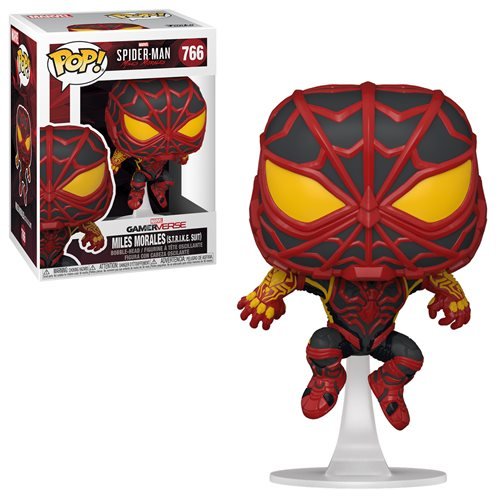 Spider-Man Miles Morales Game Pop! Vinyl Figure Miles Morales STRIKE Suit [766] - Fugitive Toys