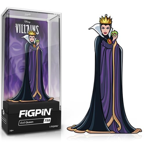 Disney Snow White: FiGPiN Enamel Pin Evil Queen [758] - Fugitive Toys