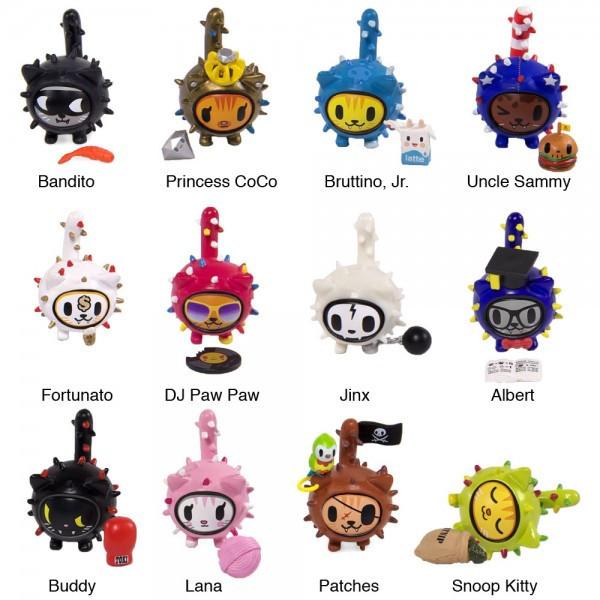 Tokidoki Cactus Kitties: (1 Blind Box) - Fugitive Toys