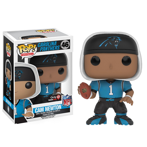 NFL Pop! Vinyl Figure Cam Newton (Throwback) [Carolina Panthers] [46] - Fugitive Toys