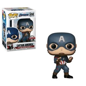 Avengers Endgame Pop! Vinyl Figure Captain America [464] - Fugitive Toys