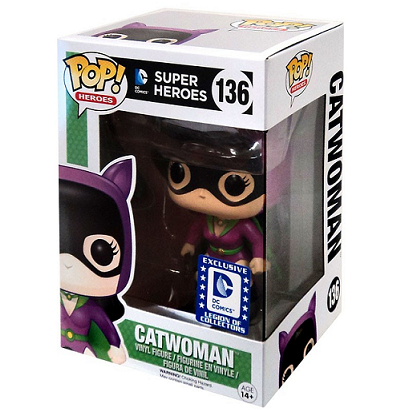 DC Super Heroes Pop! Vinyl Figures Classic Catwoman [136] - Fugitive Toys