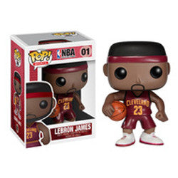 NBA Pop! Vinyl Figure LeBron James (Red) [Cleveland Cavaliers] [ERROR] [01] - Fugitive Toys