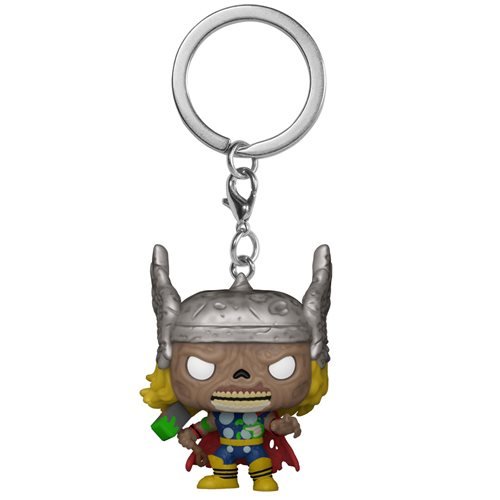 Marvel Zombies Pocket Pop! Keychain Zombie Thor - Fugitive Toys