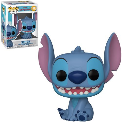 Disney Lilo & Stitch Pop! Vinyl Figure Smiling Seated Stitch [1045] - Fugitive Toys