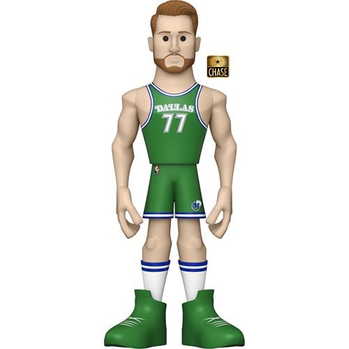 Funko Vinyl Gold Premium Figure: NBA Mavericks Luka Doncic (Chase) - Fugitive Toys