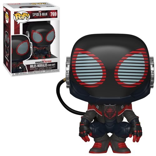 Spider-Man Miles Morales Game Pop! Vinyl Figure Miles Morales 2020 Suit [769] - Fugitive Toys