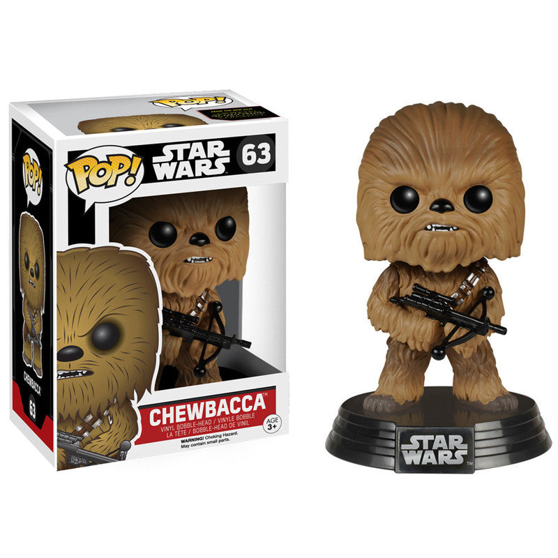 Star Wars Pop! Vinyl Bobblehead Chewbacca [Episode VII: The Force Awakens] - Fugitive Toys