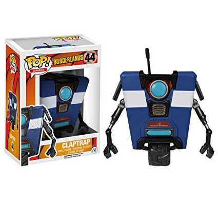 Borderlands Pop! Vinyl Figures Blue Claptrap [44] - Fugitive Toys