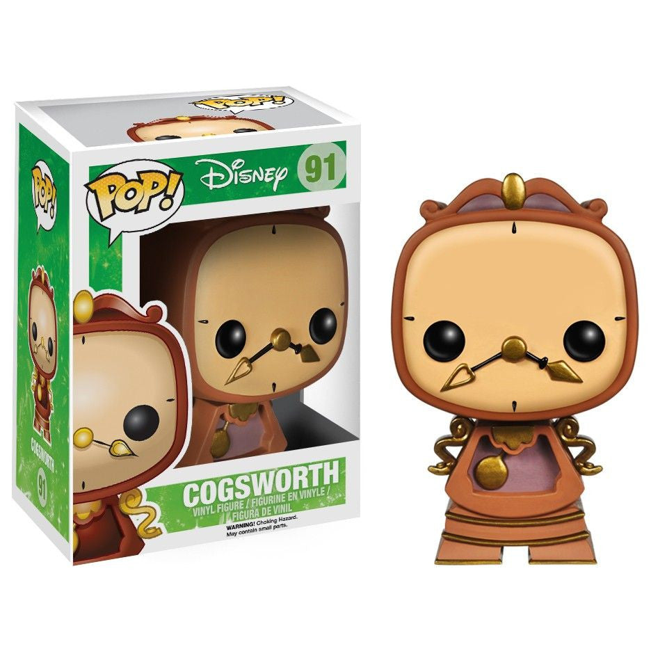 Disney Pop! Vinyl Figure Cogsworth [Beauty & The Beast] - Fugitive Toys