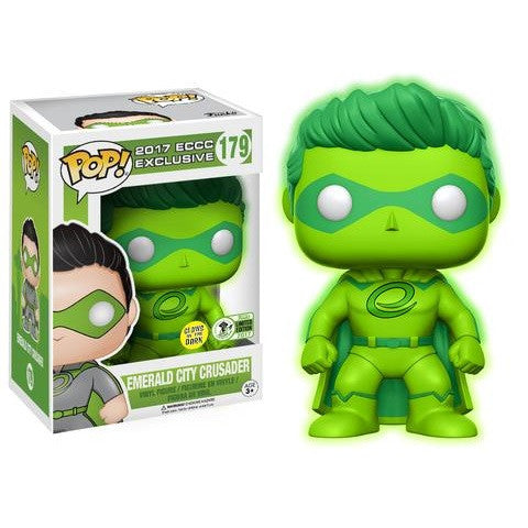 Pop! Vinyl Figure ECCC: Emerald City Crusador (GITD) [179] - Fugitive Toys