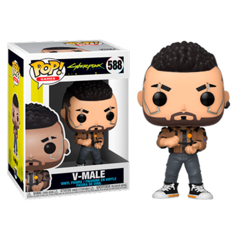 Cyberpunk 2077 Pop! Vinyl Figure V-Male [588] - Fugitive Toys