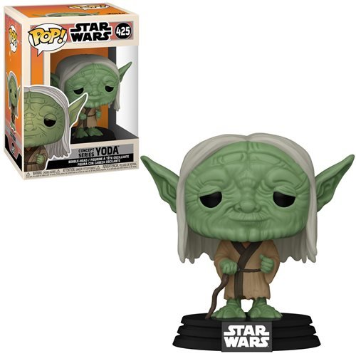 Star Wars Pop! Vinyl Figure Concept Series Yoda [425] - Fugitive Toys