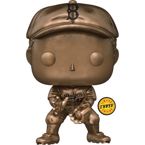 MLB Legends Pop! Vinyl Figure Jackie Robinson Bronze Chase [Dodgers][42] - Fugitive Toys