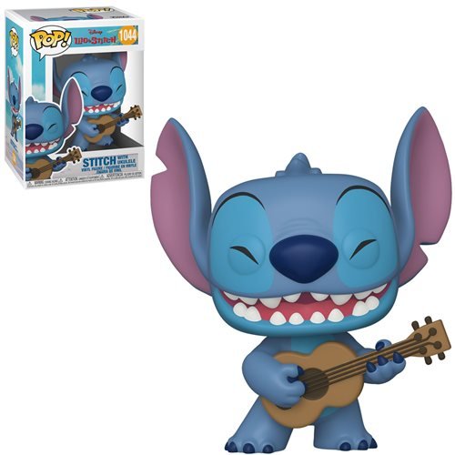 Disney Lilo & Stitch Pop! Vinyl Figure Stitch with Ukulele [1044] - Fugitive Toys