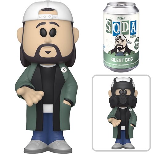 Funko Vinyl Soda Figure: Jay & Silent Bob - Silent Bob - Fugitive Toys