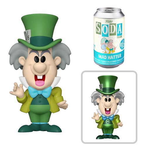 Funko Vinyl Soda Figure: Alice in Wonderland Mad Hatter - Fugitive Toys