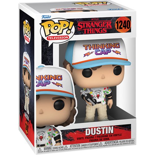 Stranger Things Season 4 Pop! Vinyl Figure Dustin [1240] - Fugitive Toys