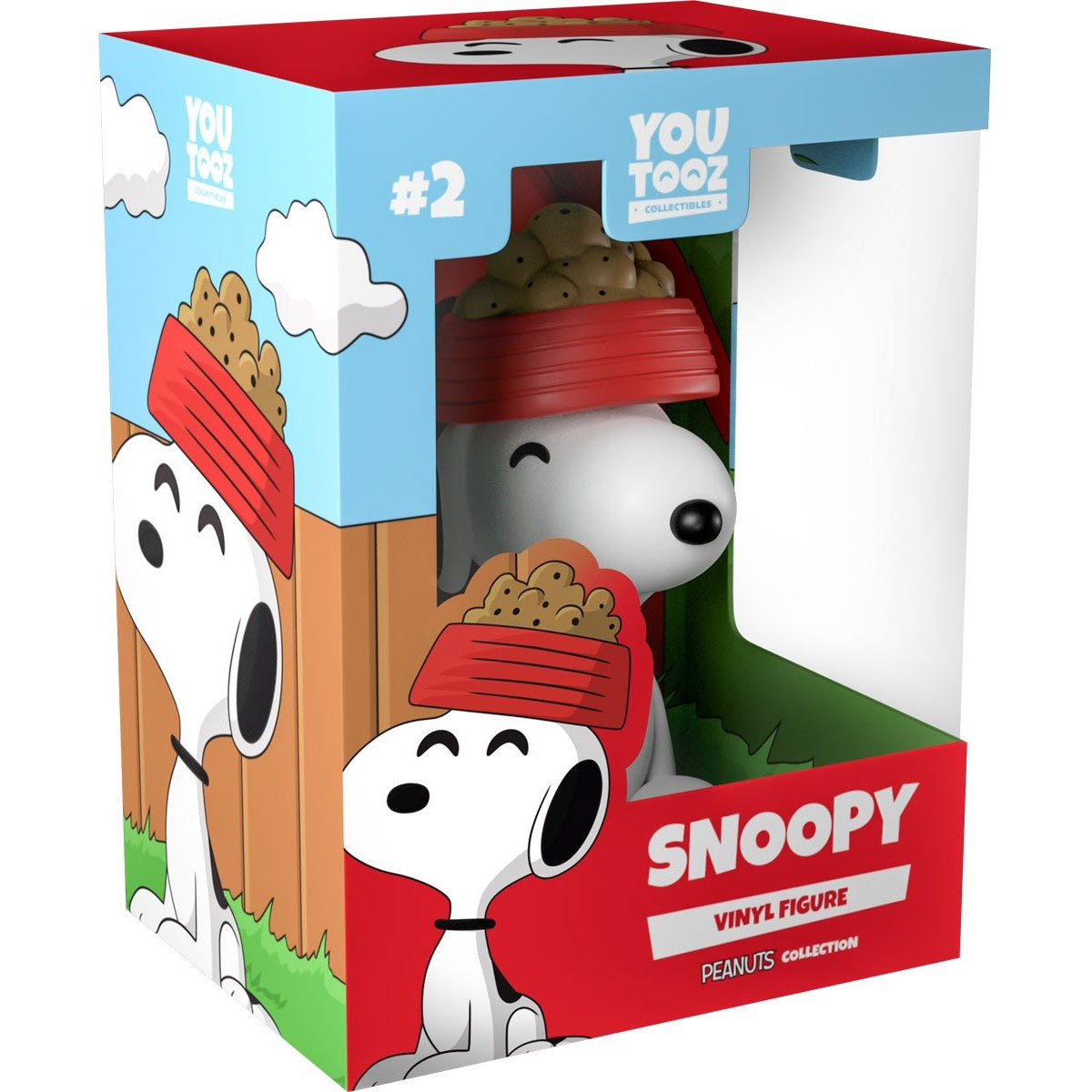 Youtooz Peanuts Vinyl Figure Snoopy with Dog Bowl [2] - Fugitive Toys