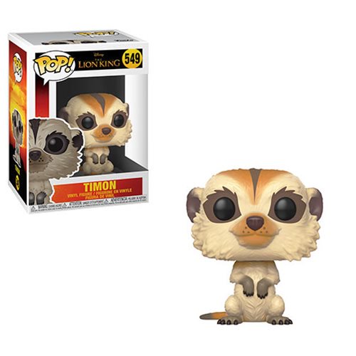 Disney Pop! Vinyl Figure Timon [The Lion King Live Action] [549] - Fugitive Toys