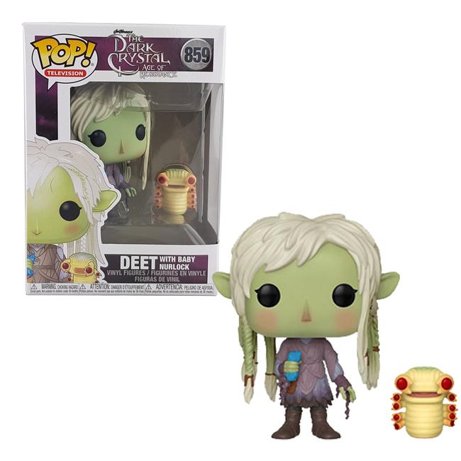 Dark Crystal: Age of Resistance Pop! Vinyl Figure Deet with Baby Nurlock [859] - Fugitive Toys