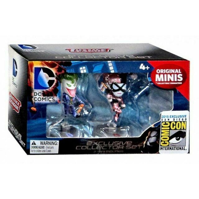 DC Comics The Joker and Harley Quinn 2015 SDCC Exclusive Collector Set - Fugitive Toys