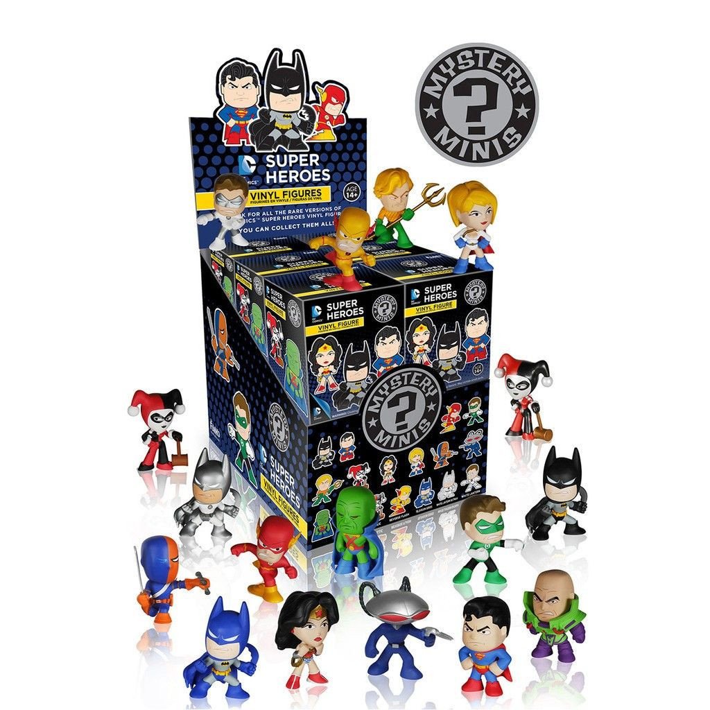 DC Comics Super Heroes Mystery Minis: (Case of 12) - Fugitive Toys