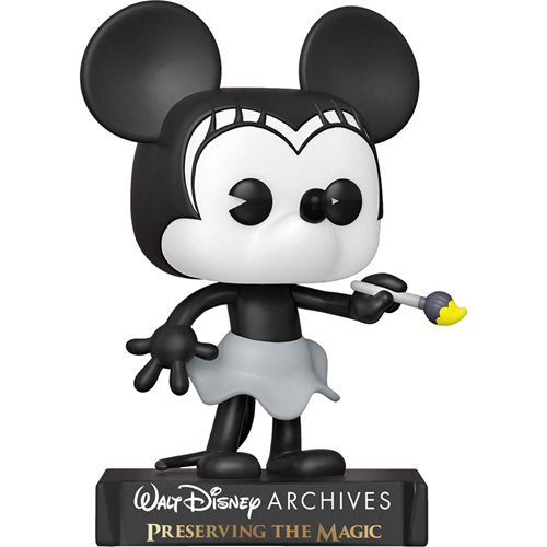 Disney Archives Pop! Vinyl Figure Minnie Mouse - Plane Crazy Minnie (1928) - Fugitive Toys