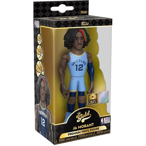 Funko Vinyl Gold Premium Figure: NBA Grizzlies JaMaront (Home Uniform) (Chase) - Fugitive Toys