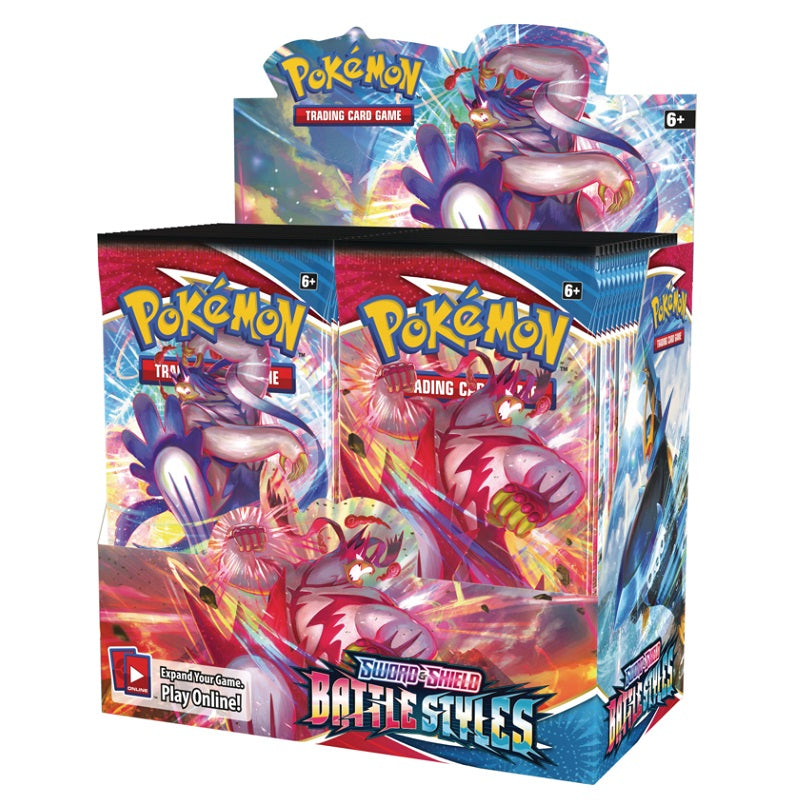 Pokemon Trading Card Game Sword & Shield Battle Styles Booster Box - Fugitive Toys