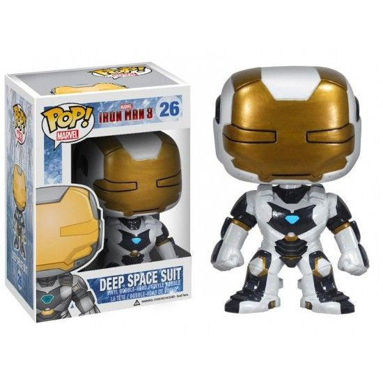 Marvel Iron Man 3 Pop! Vinyl Bobblehead Deep Space Suit Iron Man [26] - Fugitive Toys