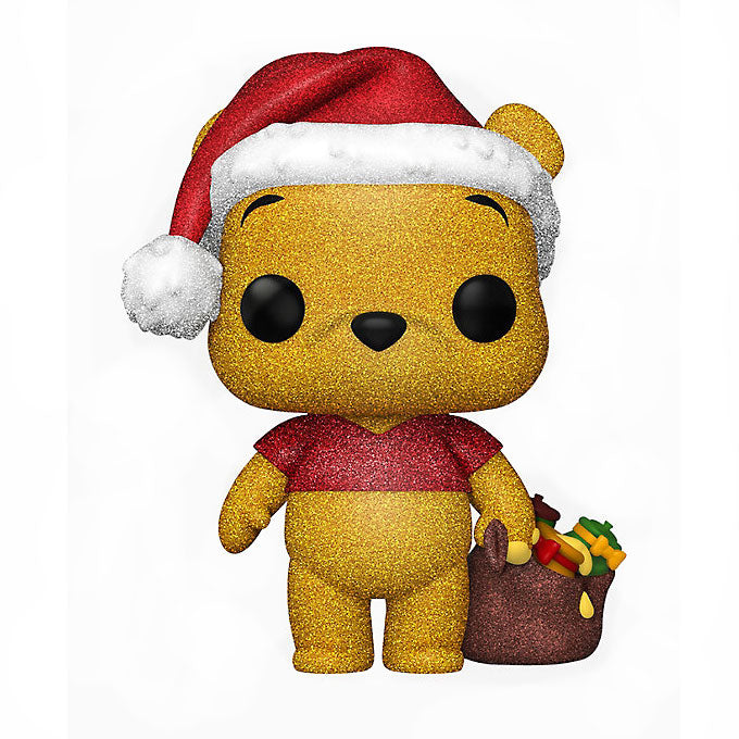 Disney Pop! Vinyl Figure Holiday Winnie The Pooh (Diamond Glitter) - Fugitive Toys