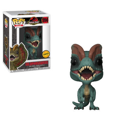 Jurassic Park Pop! Vinyl Figure Dilophosaurus [Chase] [550] - Fugitive Toys