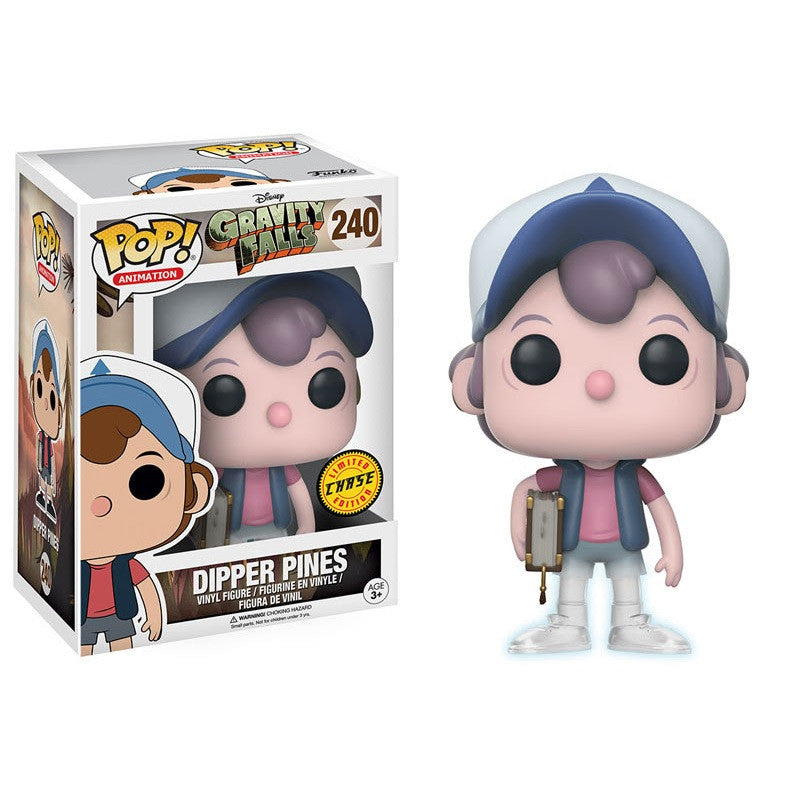 Gravity Falls Pop! Vinyl Figure Dipper Pines (Chase) - Fugitive Toys