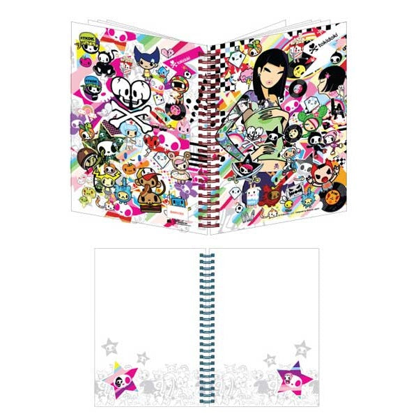 Tokidoki Discoteca A5 Spiral Bound Notebook - Fugitive Toys