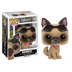 Fallout 4 Pop! Vinyl Figures Flocked Dogmeat [76] - Fugitive Toys