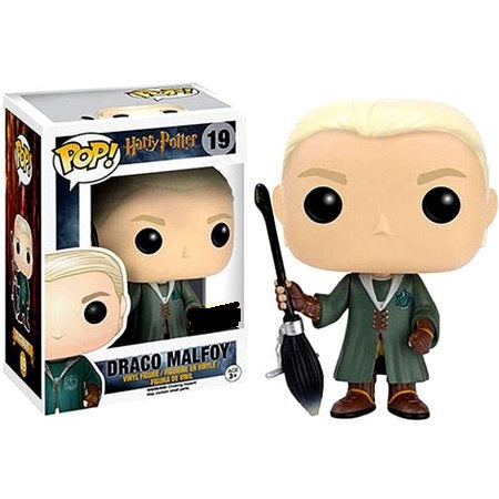 Harry Potter Pop! Vinyl Figure Draco Malfoy Quidditch [19] - Fugitive Toys