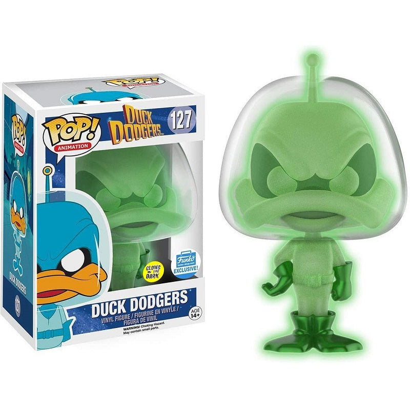 Animation Pop! Vinyl Figure Duck Dodgers GITD (Funko Shop Exclusive) [127] - Fugitive Toys