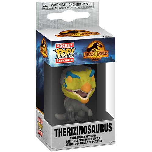 Jurassic World: Dominion Pocket Pop! Keychain Therizinosaurus - Fugitive Toys