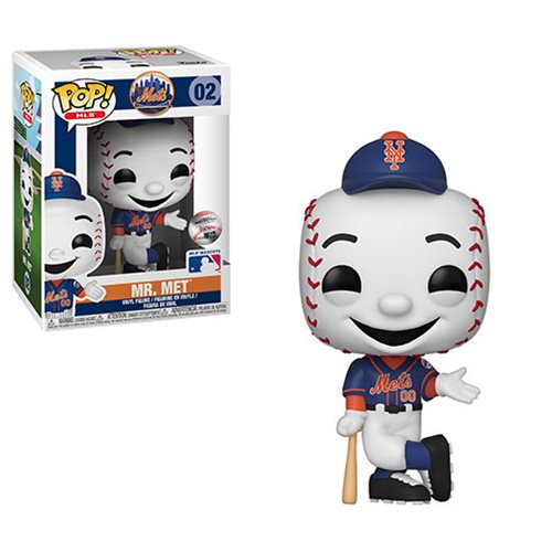 MLB Mascots Pop! Vinyl Figure Mr. Met [New York Mets] [02] - Fugitive Toys