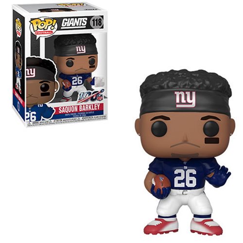 NFL Pop! Vinyl Figure Saquon Barkley (Home Jersey) [New York Giant] [118] - Fugitive Toys