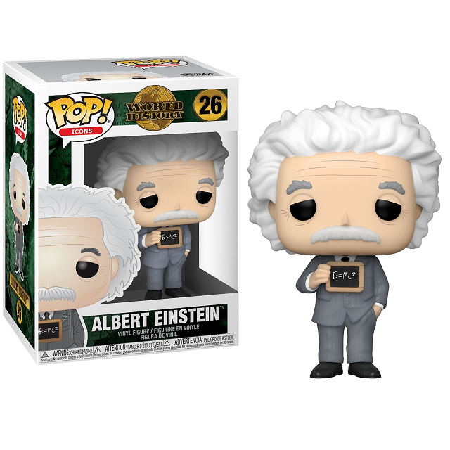 Icons Pop! Vinyl Figure Albert Einstein [26] - Fugitive Toys