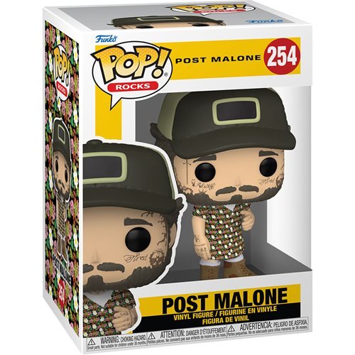 Rocks Pop! Vinyl Figure Post Malone Sundress [254] - Fugitive Toys