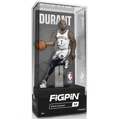 NBA Brooklyn Nets FiGPiN Enamel Pin Kevin Durant [S2] - Fugitive Toys