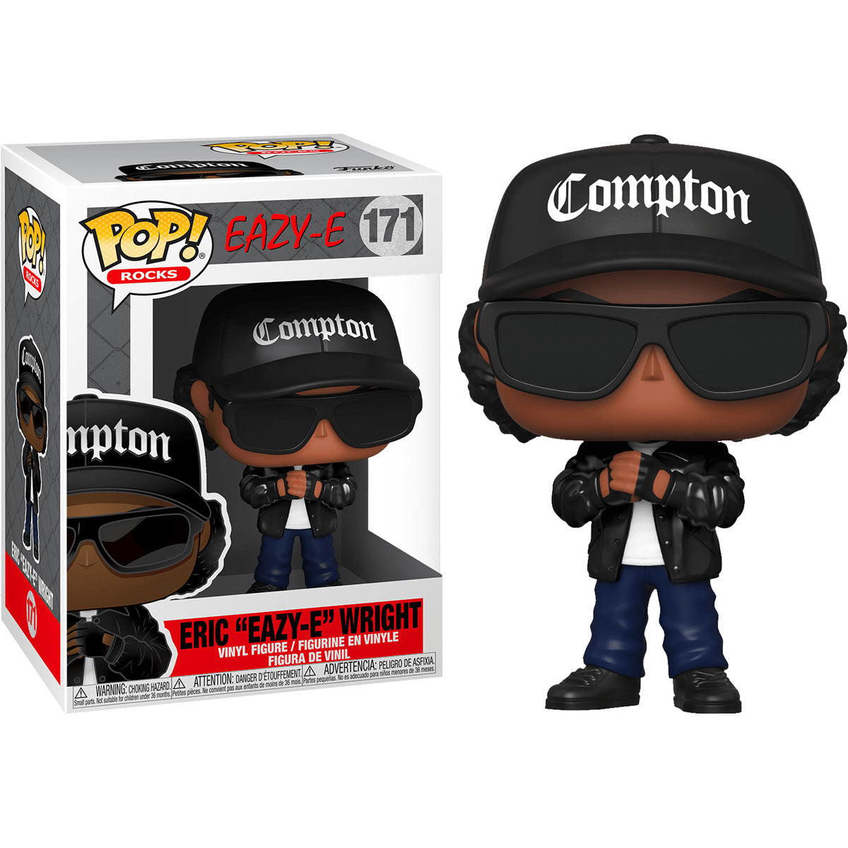 Rocks Pop! Vinyl Figure Eazy-E (Eric Wright) [171] - Fugitive Toys