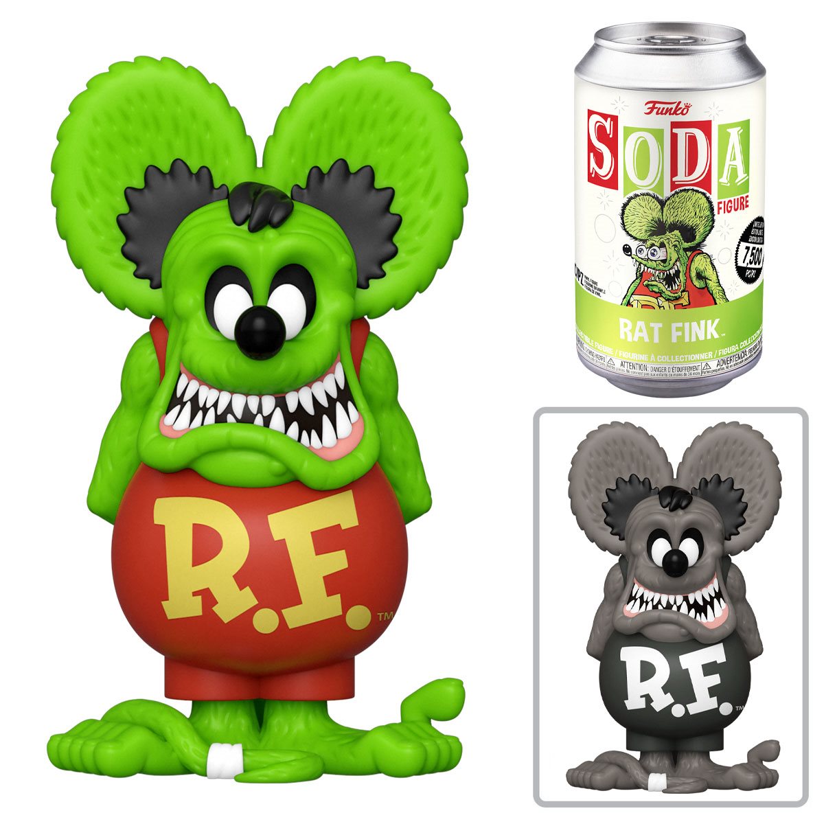 Funko Vinyl Soda Figure: Rat Fink - Fugitive Toys