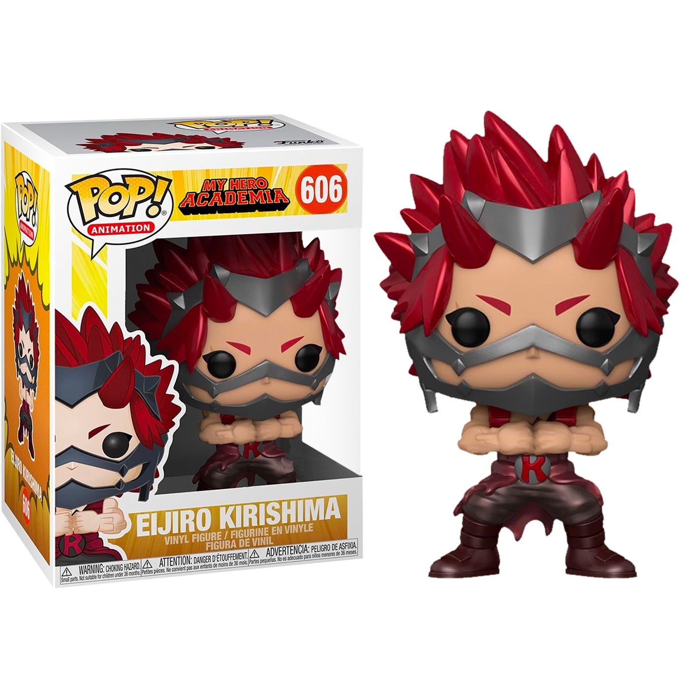 My Hero Academia Pop! Vinyl Figure Eijiro Kirishima (Metallic) [606] - Fugitive Toys